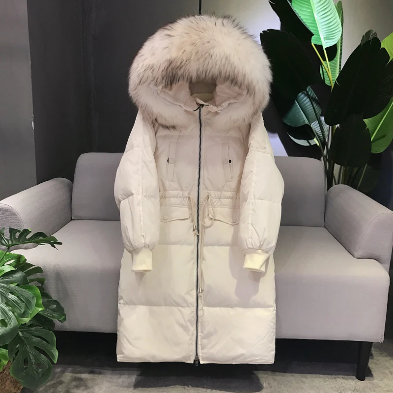 2021 женские утиные пуховики пальто Женская куртка-пуховик манто роковой зимняя