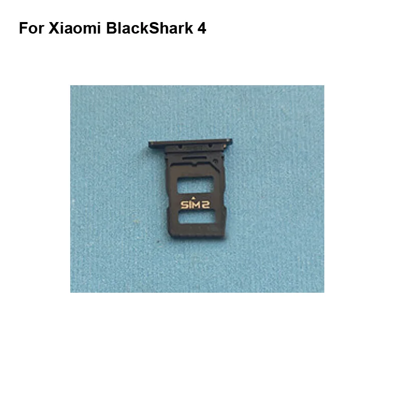 

2 предмета в комплекте, для Xiaomi BlackShark 4 Новый испытания лоток-держатель для сим-карты для спортивной камеры Xiao mi черного цвета с изображением ...