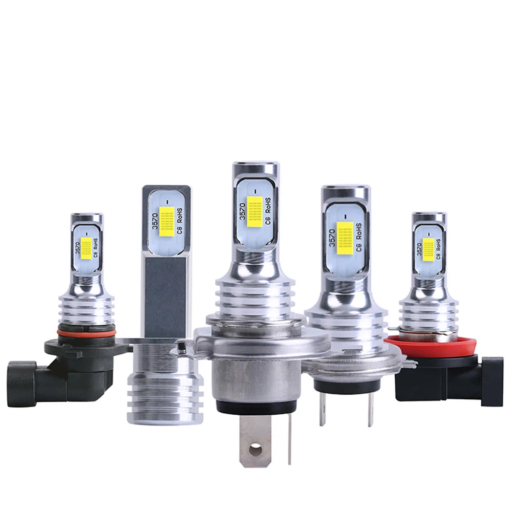 

2Pcs H4 H8 H11 H1 H3 H7 9005 9006 LED Fog Light White 6000K Car Headlight Bulb Driving Running Lamp Auto 12V Universal DRL 42SMD