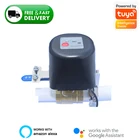 Wi-Fi водяной клапан Tuya Smartlife с автоматическим управлением, умный газовый клапан с дистанционным управлением, контроль Vioce от Alexa Echo Google, газовый запорный клапан