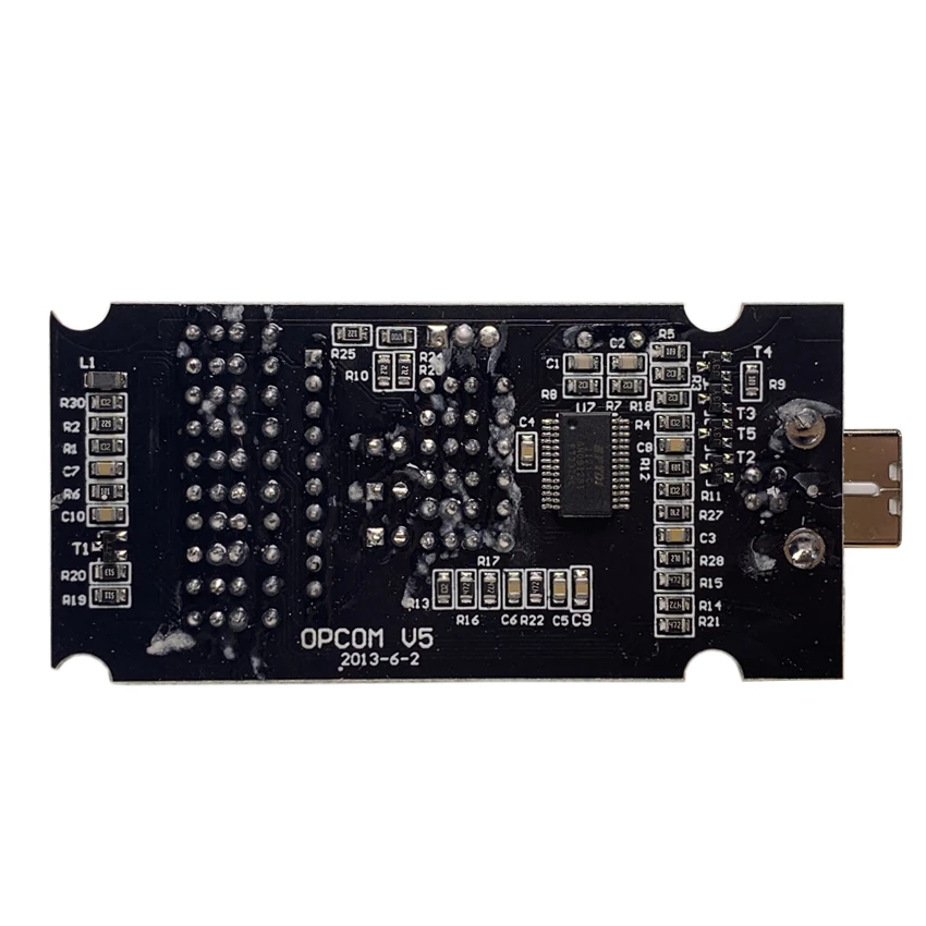 Самая низкая цена OPCOM V1.59/1,70/V1.95/V1.99 с чипом PIC18F458 OP-COM obd2 сканер диагностический инструмент opcom v1.99