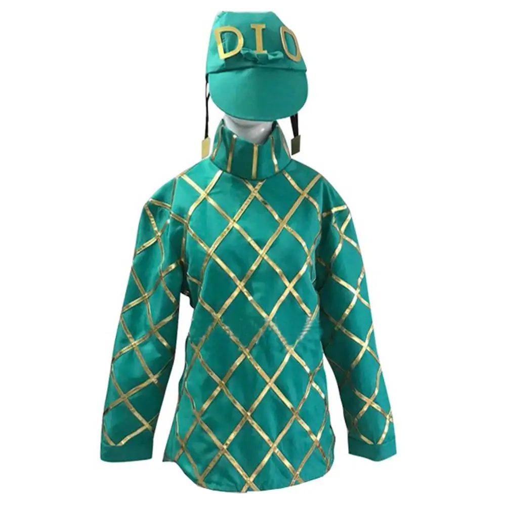 Костюм для косплея «Невероятные приключения Джоджо», униформа Диего брандодио, только топ + шляпа, 2020