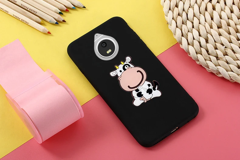 Силиконовый чехол TRISEOLY с единорогом для Motorola Moto E4 европейская версия телефона E 4