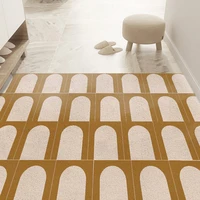 modern pvc door mat carpet kitchen mat bath mat hallway entrance door mats custom pattern can be cut anti slip home mats carpet