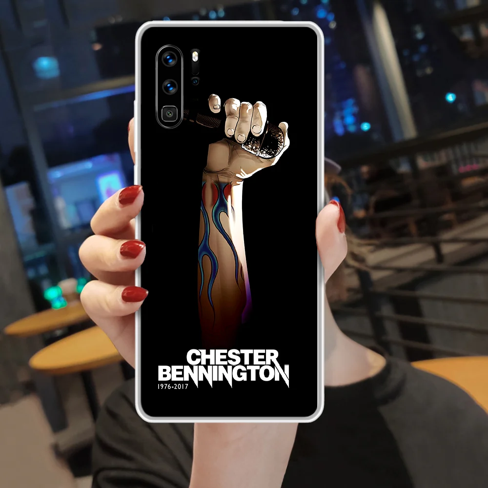 

linkin Rock and park band Phone Case hull For HUAWEI p 8 9 10 20 30 40 smart Lite 2017 19 Pro Z transparent bumper luxury back