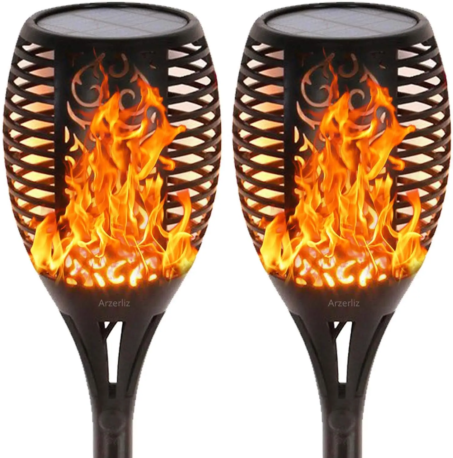 96 Светодиодный светильник на солнечной батарее мигающий уличный IP65