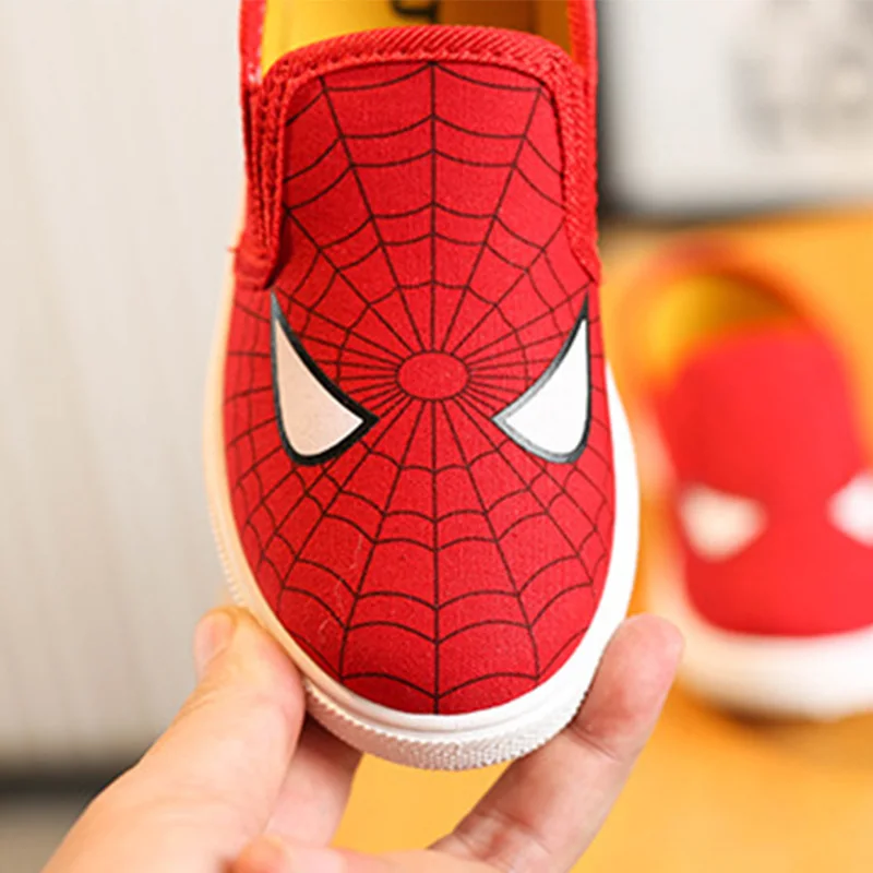 Special Soft Boys Shoes Spiderman Sneakers Running Sports Shoes Kids Casual Flats Children Loafers Superman Batman Creative