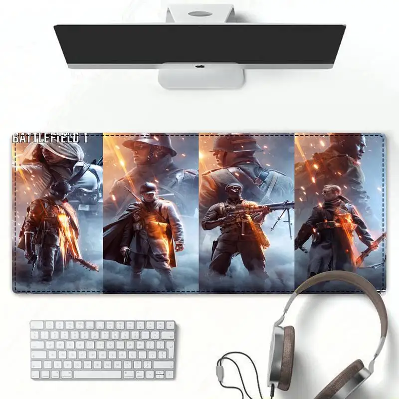 

30x90cm Battlefield Mouse Pad Laptop PC Computer Mause Pad Desk Mat For Big Gaming Mouse Mat For Overwatch/CS GO