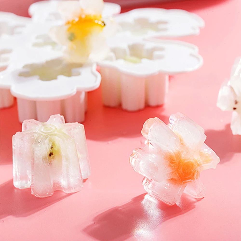 Для дома кухни лоток для льда летняя сотовая форма кубики контейнеры хранения