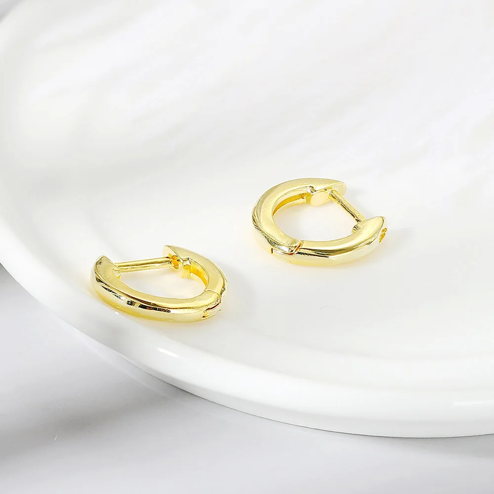 Минималистичные серьги-кольца для женщин и мужчин раньше серьги в стиле хип-хоп
