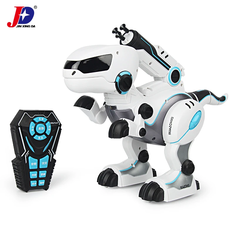 JXDA005s ходячий динозавр игрушка RC робот датчик жеста танцы Кормление светильник