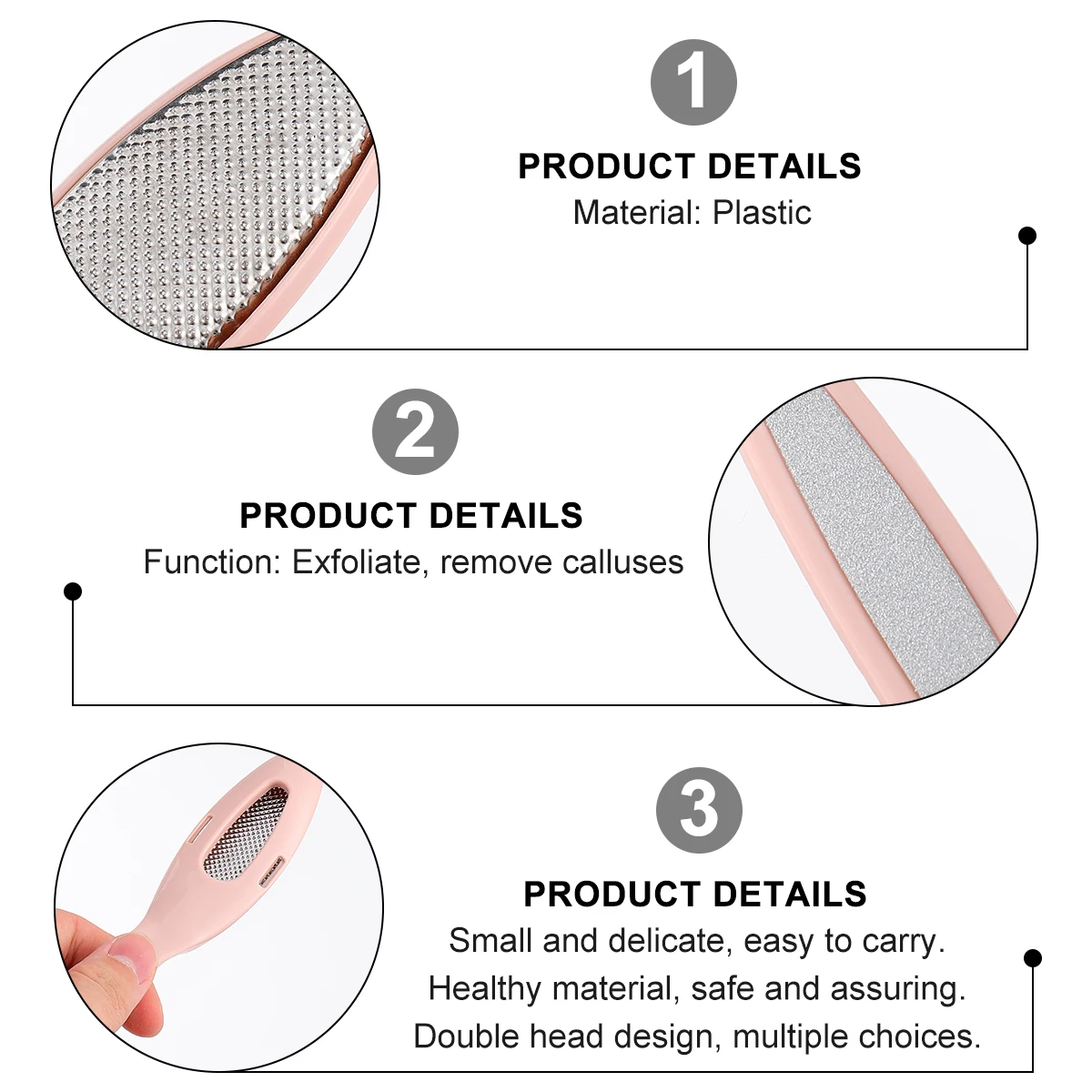 

10pcs Callus Remover Foot File Foot Rasp File Hard Dead Skin Callus Remover Foot Health Care Pedicure Tools Foot Rubbing Tool