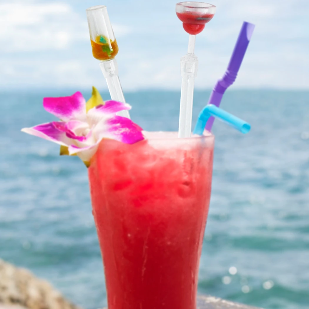 10 шт./компл. милый Миксер Для коктейльных напитков палочки для смешивания