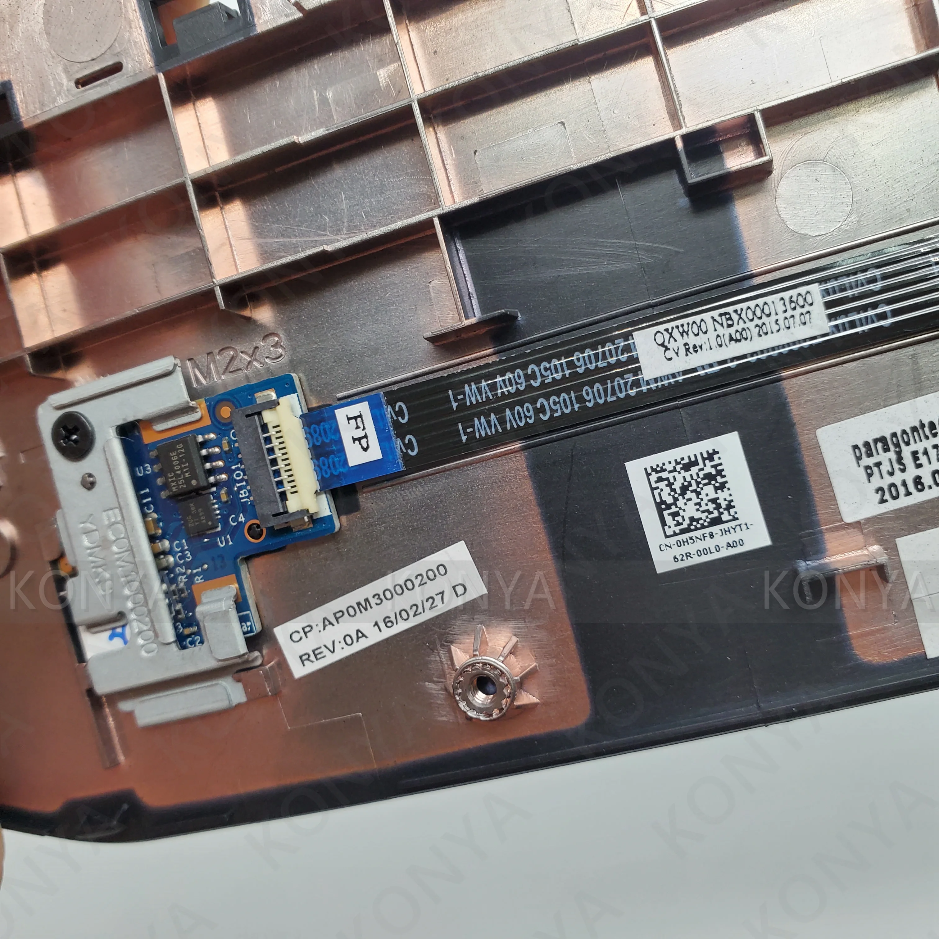Новый оригинальный чехол для ноутбука Dell Latitude E5430 верхняя крышка клавиатуры H5NF8