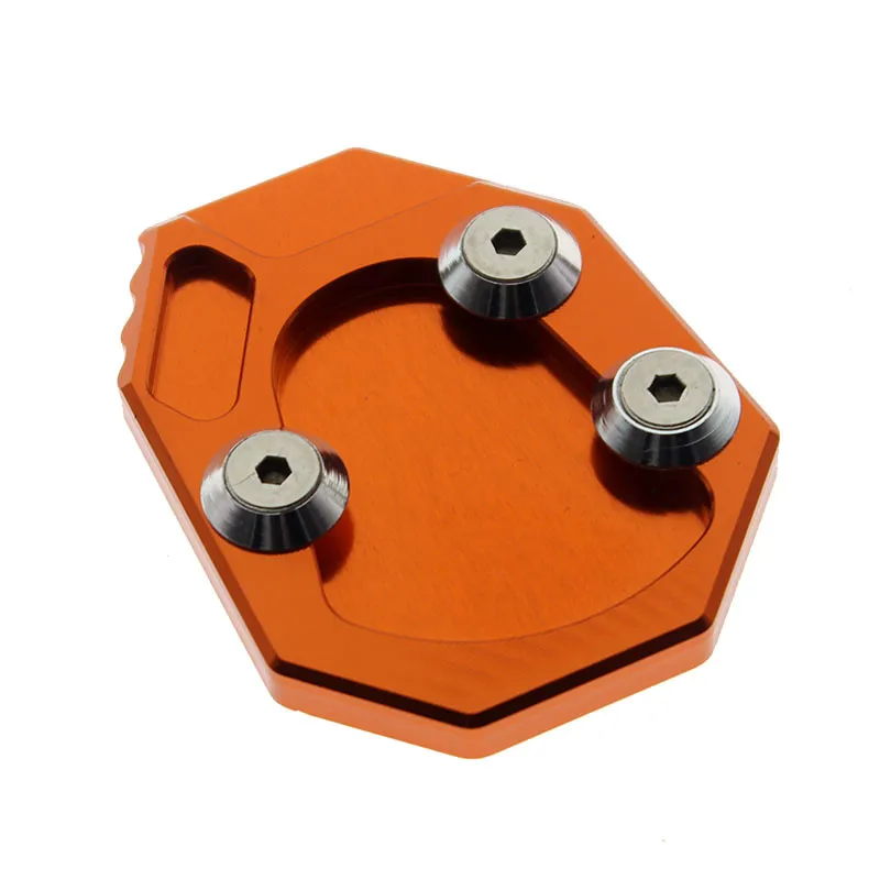 

R1 Motorcycle Aluminum Side Stand Kickstand For Yamaha YZF R1 1000 YZF1000 YZFR1 2009-2016 Sidestand Extension Enlarger Pad