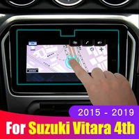 for suzuki vitara 4th 2015 2016 2017 2018 2019 tempered glass car navigation screen protective touch display screen film sticker