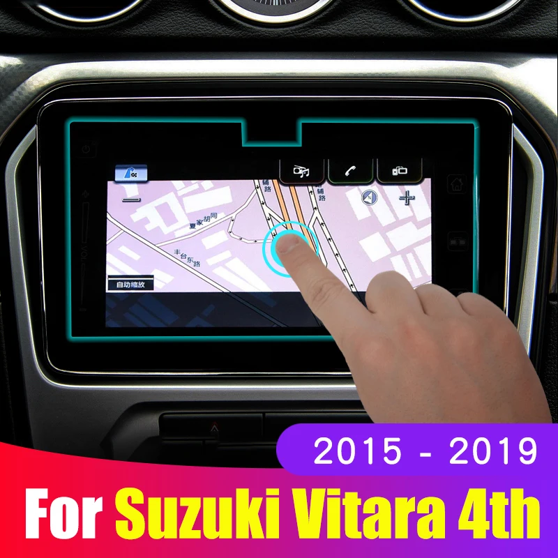 Закаленное стекло для Suzuki Vitara 4 2015 2016 2017 2018 2019 автомобильная навигация Защитная