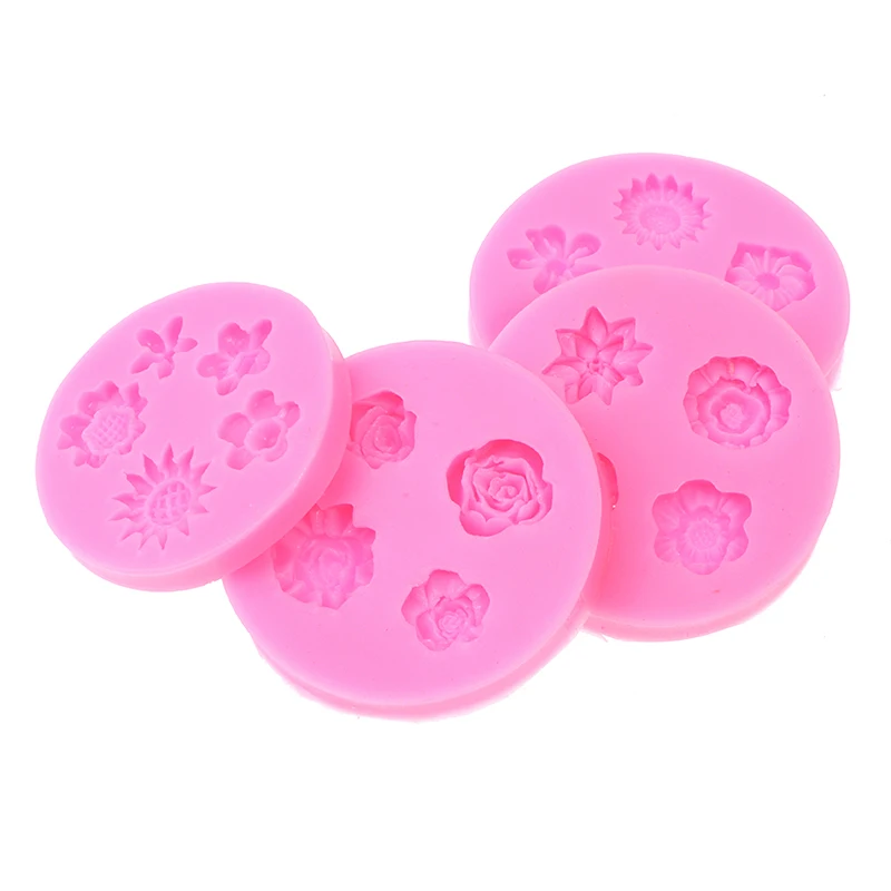 

Силиконовые формы для мастики, розы, цветок, ромашка