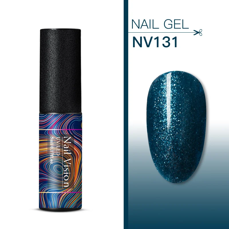 Nail Vision 5 мл УФ-набор гель-лаков для ногтей блестки замачиваются долговечный Гель-лак для ногтей маникюрный лак - Цвет: S06726