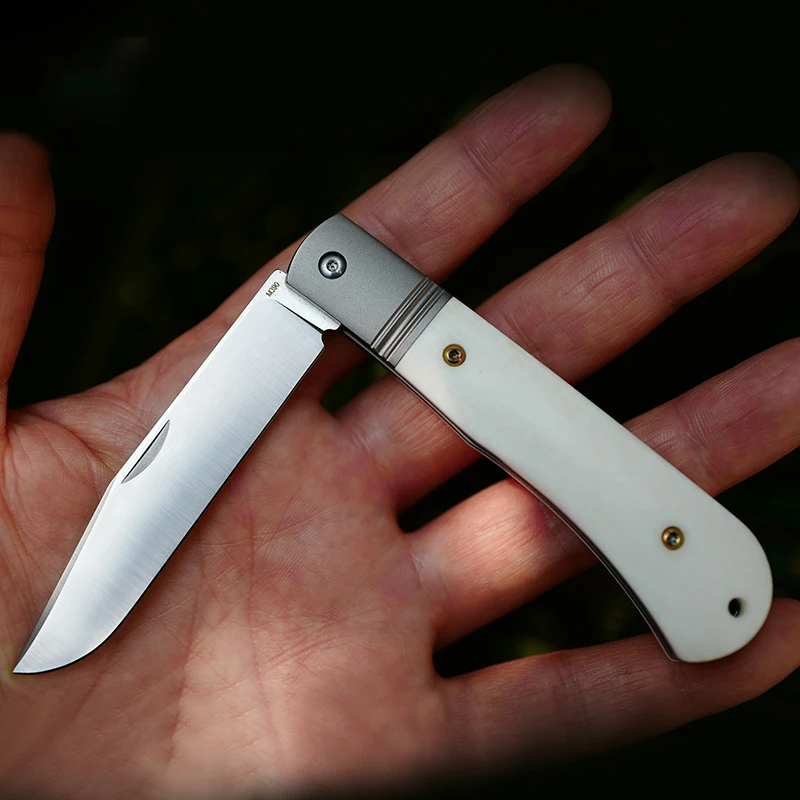 Черный M390 нож песок железо портативный складной карманный | Инструменты