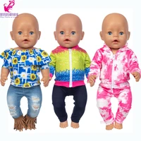 reborn baby doll clothes 43 cm for 18 inch american og girl dolls jacket toys doll clothes