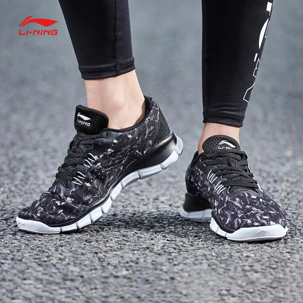 Li-Ning/Женская обувь для супер тренировок; дышащая обувь; свободные гибкие кроссовки с подкладкой; спортивная обувь для фитнеса; SAMJ18