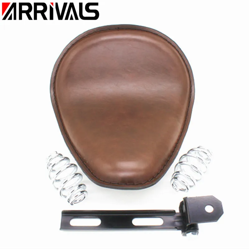 Кожаный чехол для сидений соло коричневого и черного цвета + комплект крепления с