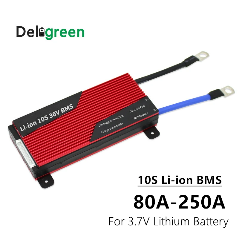 BMS 10S 80A 100A 120A 150A 200A 250A PCM/PCB/BMS для литий ионного аккумулятора NCM защиты