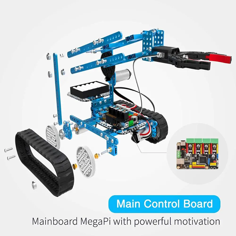 Робот Makeblock для самостоятельной сборки-Премиум качество-робот 10-в-1-обучение