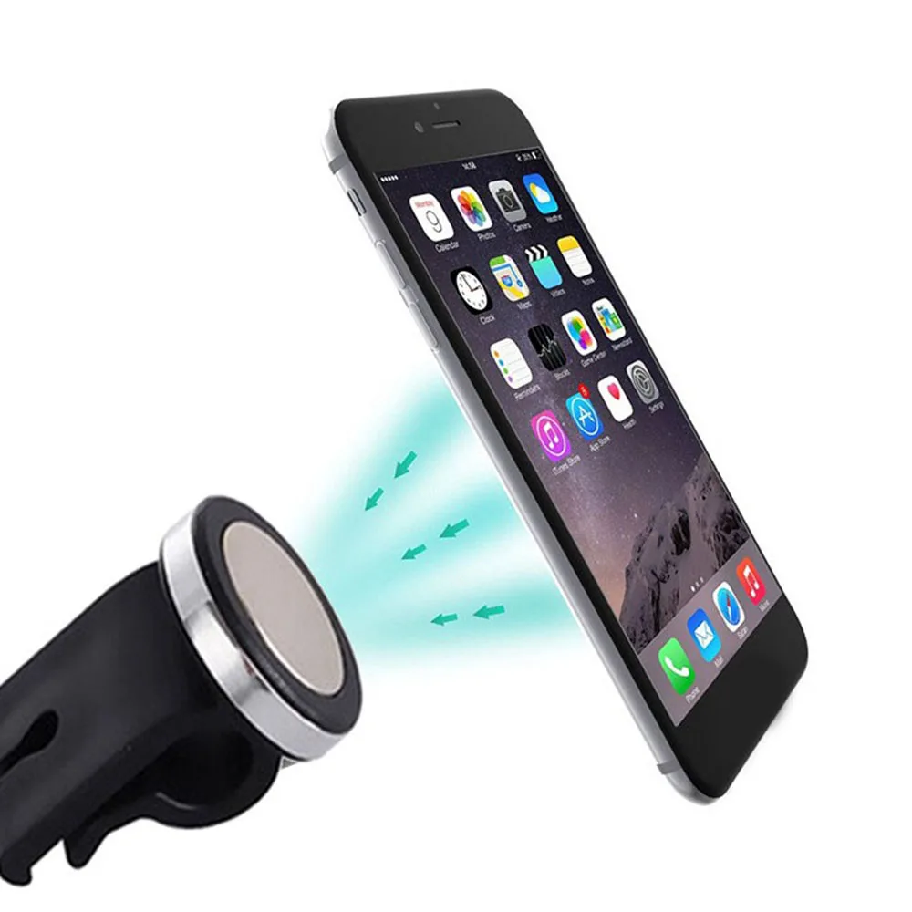 1 шт. автомобильный держатель с магнитным креплением на вентиляционное отверстие