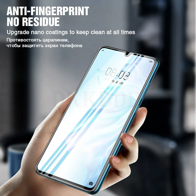 Закаленное стекло с полным покрытием для Huawei P30/P40/Mate 20/30 Lite/P20 Pro защитная пленка