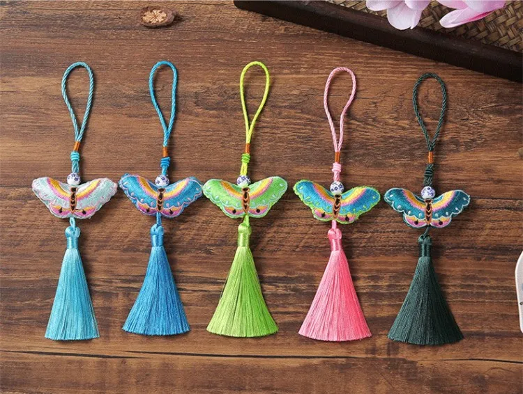 

The Dragon Boat Festival Sachet Sachet Butterfly Portable Car Pendant Wormwood Mosquito Repellent Sachet Gifts for Children