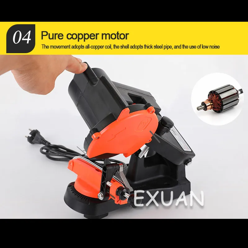 

adjustable electric grinding chain electromechanical chain saw special grinding machine durable 220V