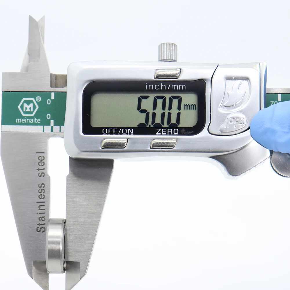S697ZZ подшипник 7*17*5 мм (10 шт.) ABEC-1 440C ролик из нержавеющей стали S697Z S697 Z ZZ шариковые
