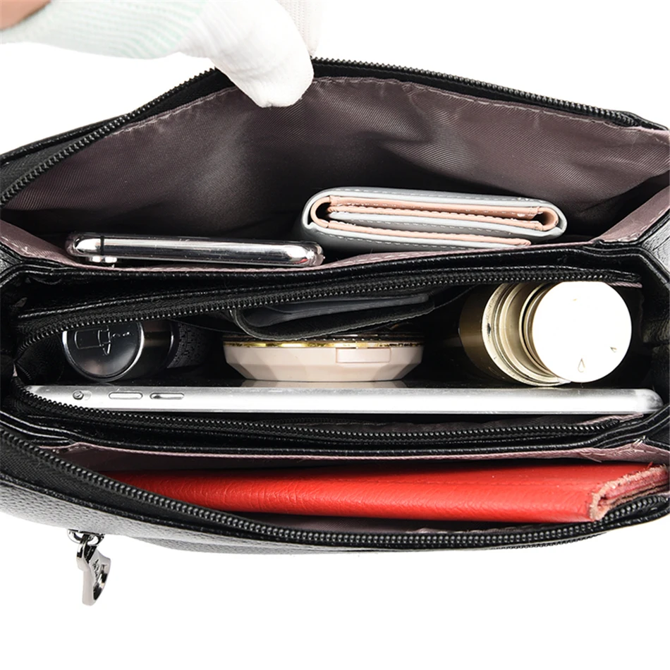 Женские сумки из воловьей кожи Bolsa Feminina дизайнерские через плечо с кисточками
