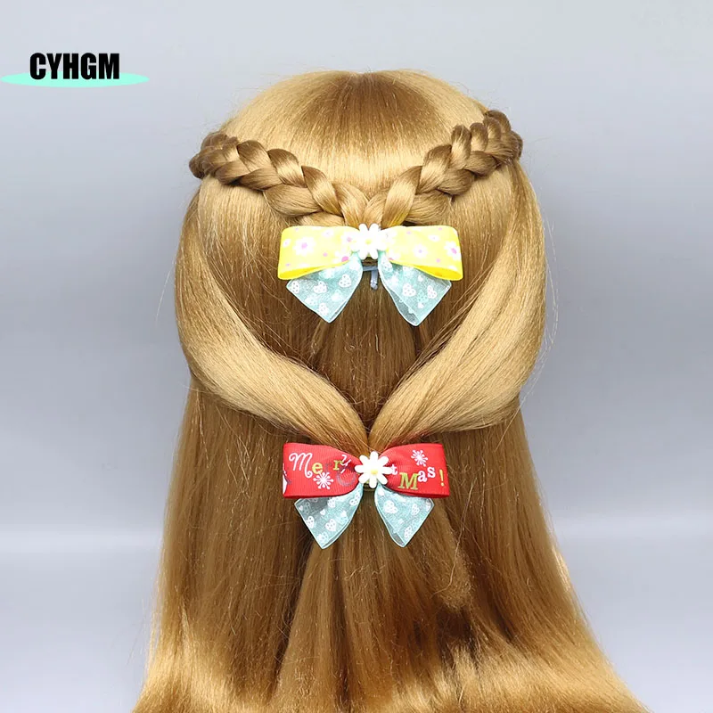 Новая мода корейский шелк резинка для волос аксессуары женщин резинки обтянутая