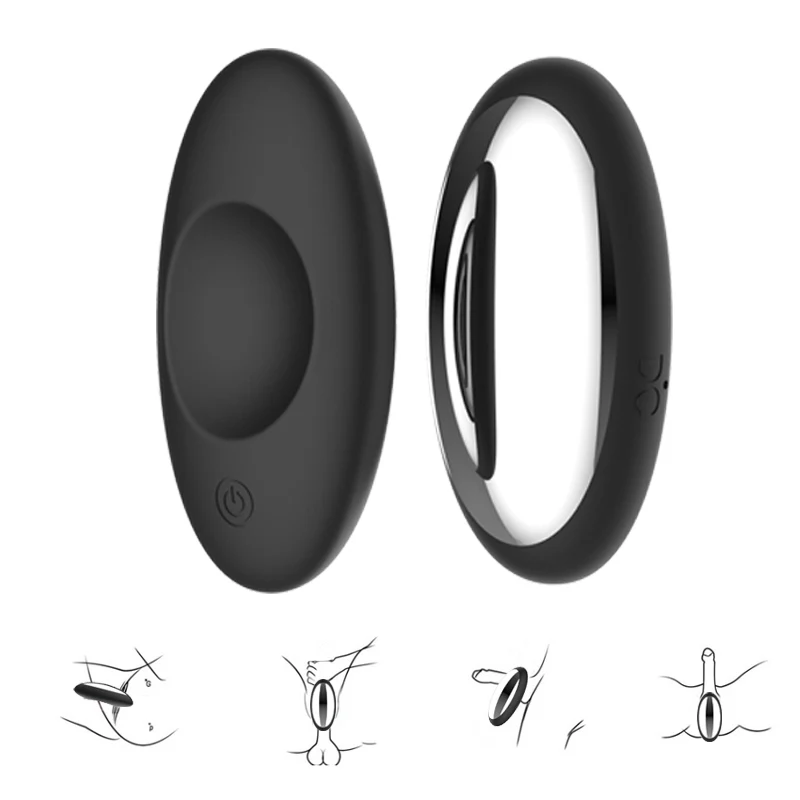 Мужской Электрический массажер для яиц с 12 режимами задержки эякуляции| |