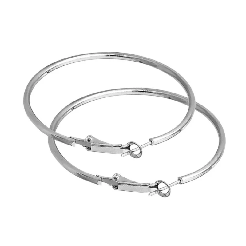 1 пара панк гипербола преувеличение для ночного клуба сплав Золотая круглая