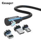 Кабель зарядный Essager USB C на Type C, магнитный кабель быстрой зарядки для Xiaomi, Samsung, Кабель зарядного устройства для телефона, USB C, QBMY