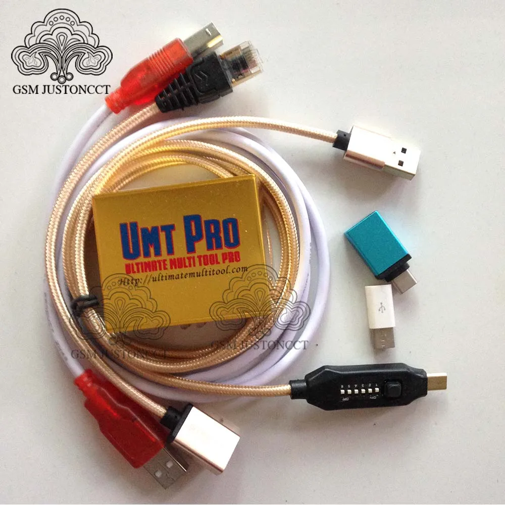 Newest 100% Original New UMT Pro 2 BOX UMT pro2 UMT BOX + AVB BOX 2in1 box + UMF all boot Cables
