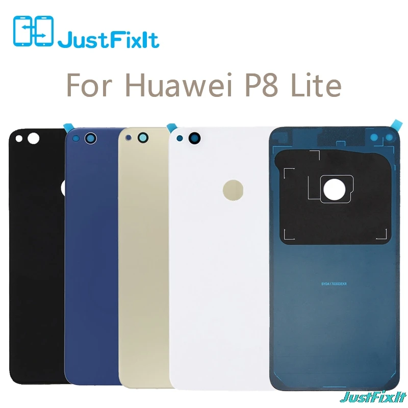 Замена для huawei P8 Lite Задняя крышка батареи задняя дверь для huawei P9Lite Задняя стеклянная крышка Корпус чехол панель