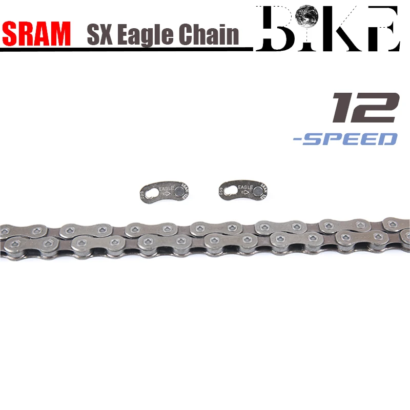 Велосипедная Цепь SRAM SX EAGLE 12 Скоростей 1x12 л звенья с блокировкой питания быстрое