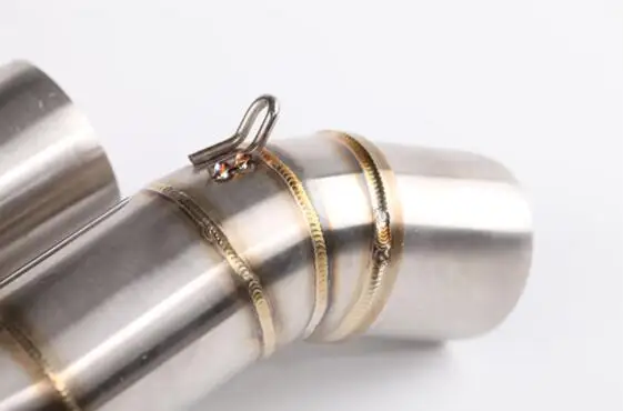 Мотоциклетный глушитель выхлопная труба Модифицированная Труба среднего звена