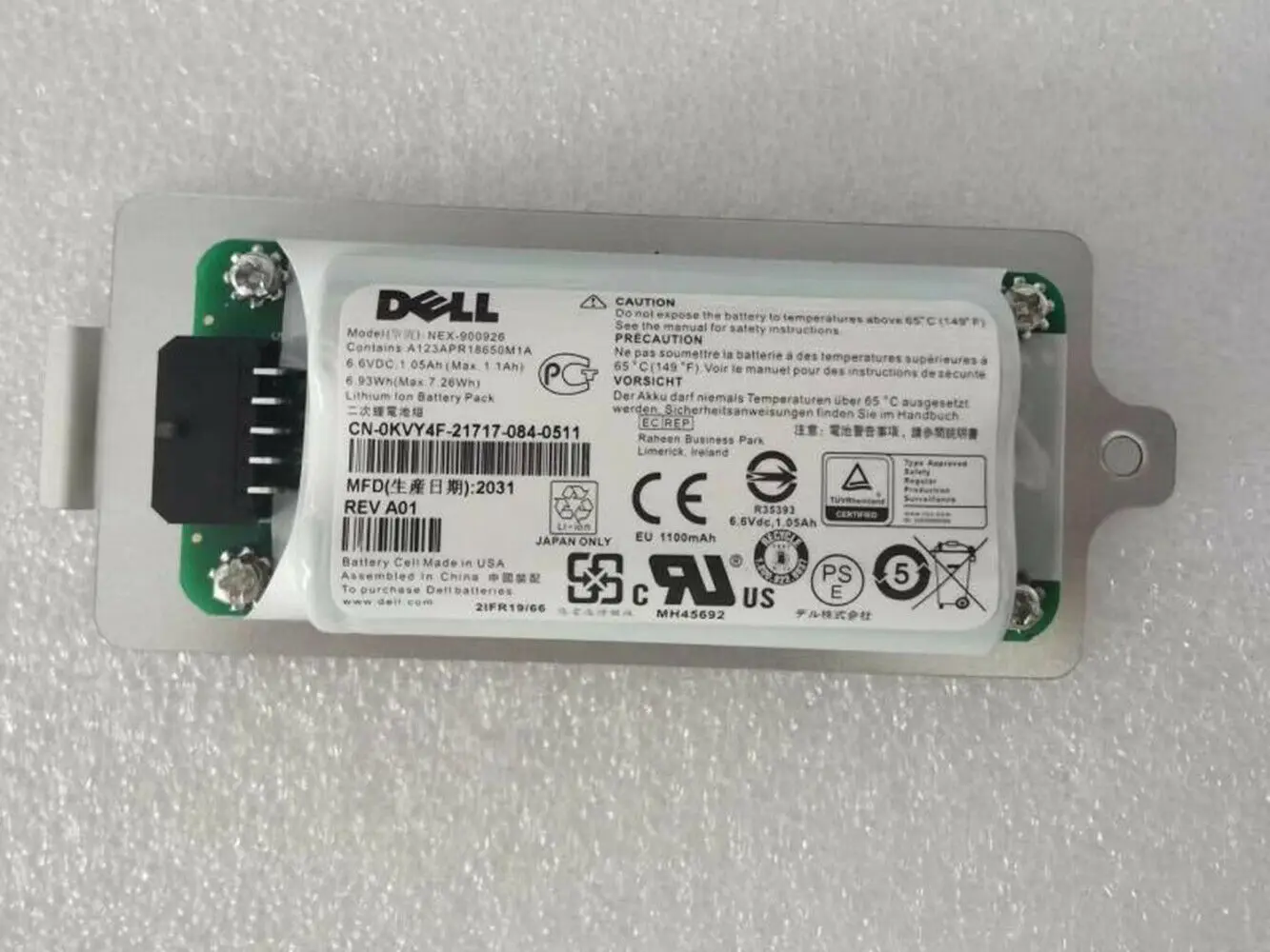 

Dell 10DXV 0KVY4F 0FK6YW PS4210 PS6210 PS6610 Smart Controller Battery 010DXV