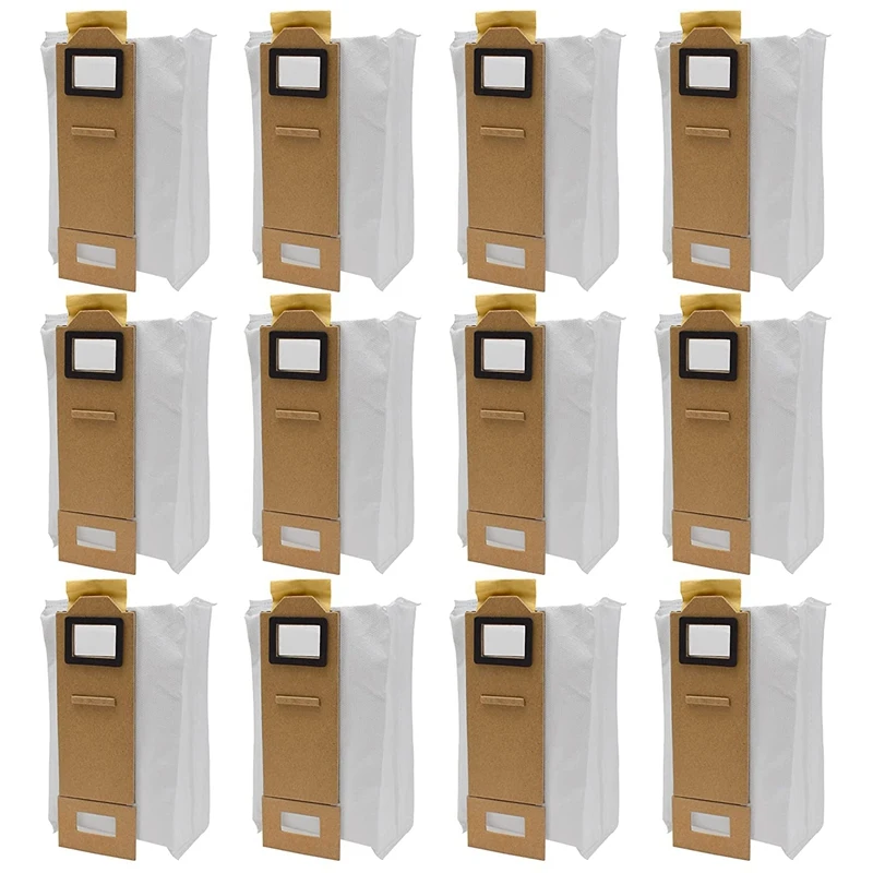 

12 Pack Dust Bags Accessories for Xiaomi Roborock S7 T7S T7Plus T7Splus Vacuum Cleaner Replacement Parts