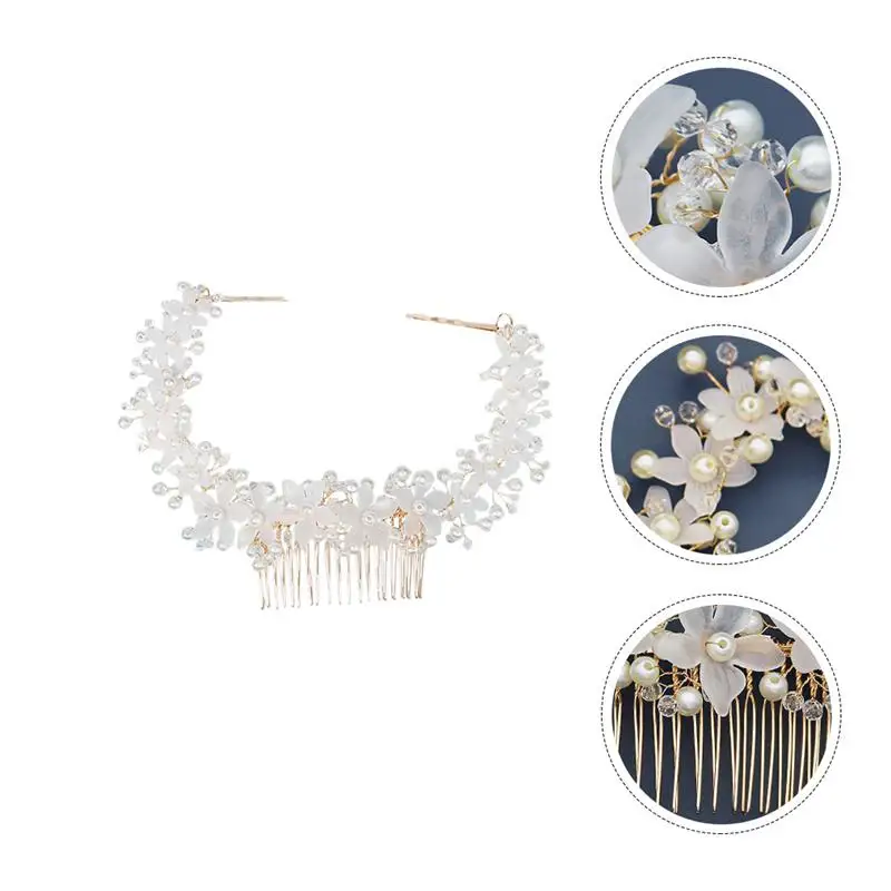 

1Pc Hair Accessories Hair Comb Bride Hair Comb Women Hair Comb for Bride Woman Girl