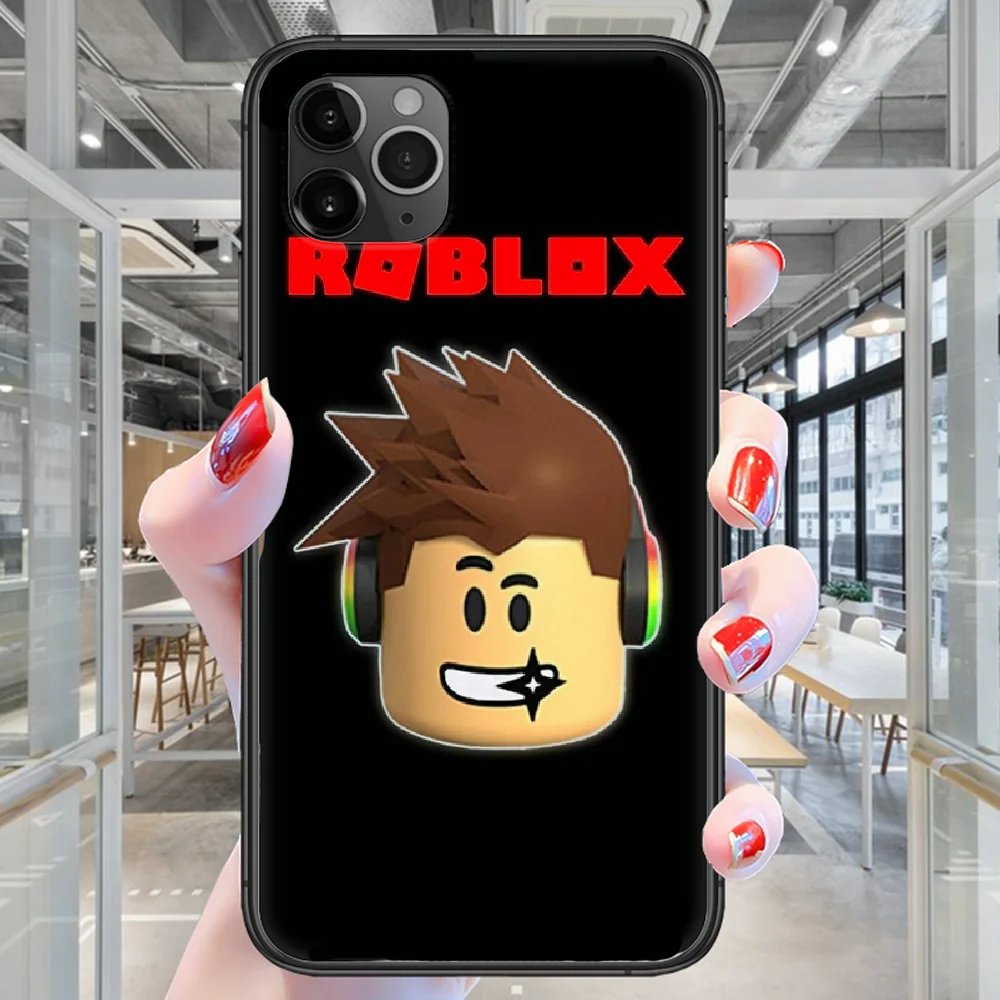 

Robloxs hot Game Phone case For iphone 4 4s 5 5S SE 5C 6 6S 7 8 plus X XS XR 11 12 mini Pro Max 2020 black Prime Trend Funda