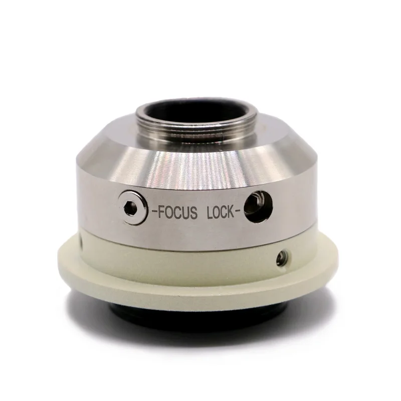 Focusable 0.35X 0.55X Microscope Camera Adapter C mount Adapter for Nikon Trinocular Microscope