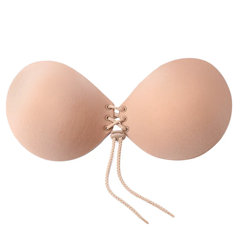

Seamless Bras Brassiere Bralette Underwear Sexy Lingerie Invisible Silicone Strapless Unwired Bra Push Up Bras for Women