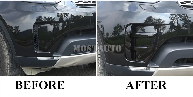 Для Land Rover Discovery 5 LR5 L462 ABS передний бампер решетка вентиляции крышка 2017-2021 2 шт.